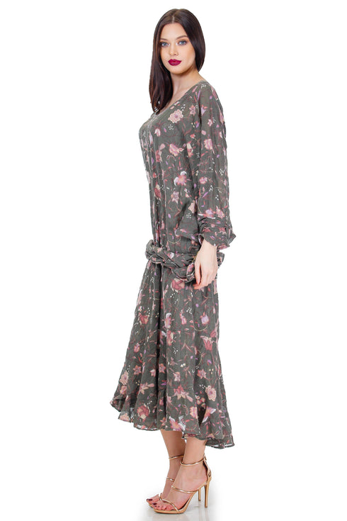 Rochie voal de lana cu aplicatii  Liza Panait Liza Panait Online Boutique